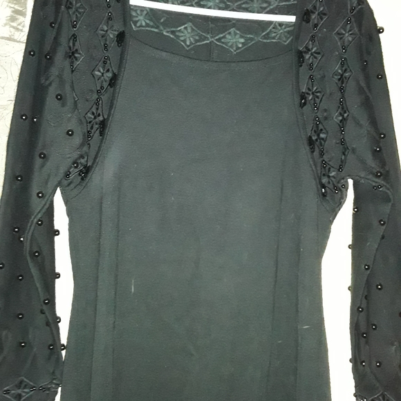 Vintage beaded dress size xl. - Picture 12 of 16